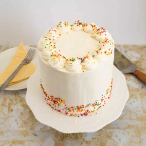 Creamy vanilla Cake