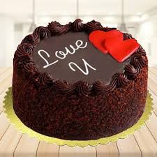 love u choco cake